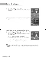 Preview for 62 page of Samsung HL-S5088W - 50" Rear Projection TV Manual De Instrucciones