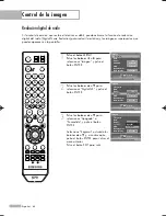 Preview for 64 page of Samsung HL-S5088W - 50" Rear Projection TV Manual De Instrucciones