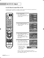 Preview for 68 page of Samsung HL-S5088W - 50" Rear Projection TV Manual De Instrucciones