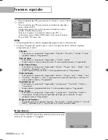 Preview for 108 page of Samsung HL-S5088W - 50" Rear Projection TV Manual De Instrucciones