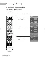 Preview for 110 page of Samsung HL-S5088W - 50" Rear Projection TV Manual De Instrucciones