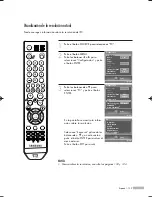 Предварительный просмотр 139 страницы Samsung HL-S5088W - 50" Rear Projection TV Manual De Instrucciones