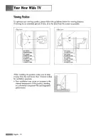 Preview for 10 page of Samsung HL-S5088W - 50" Rear Projection TV Owner'S Instructions Manual