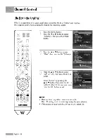 Preview for 58 page of Samsung HL-S5088W - 50" Rear Projection TV Owner'S Instructions Manual