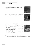 Preview for 62 page of Samsung HL-S5088W - 50" Rear Projection TV Owner'S Instructions Manual