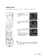 Preview for 69 page of Samsung HL-S5088W - 50" Rear Projection TV Owner'S Instructions Manual