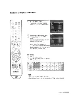 Preview for 71 page of Samsung HL-S5088W - 50" Rear Projection TV Owner'S Instructions Manual