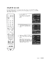 Preview for 77 page of Samsung HL-S5088W - 50" Rear Projection TV Owner'S Instructions Manual