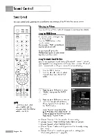 Preview for 80 page of Samsung HL-S5088W - 50" Rear Projection TV Owner'S Instructions Manual