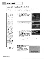 Preview for 84 page of Samsung HL-S5088W - 50" Rear Projection TV Owner'S Instructions Manual