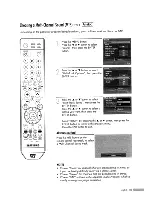 Preview for 85 page of Samsung HL-S5088W - 50" Rear Projection TV Owner'S Instructions Manual