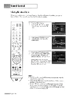 Preview for 86 page of Samsung HL-S5088W - 50" Rear Projection TV Owner'S Instructions Manual