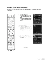 Preview for 95 page of Samsung HL-S5088W - 50" Rear Projection TV Owner'S Instructions Manual