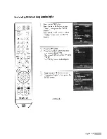 Preview for 99 page of Samsung HL-S5088W - 50" Rear Projection TV Owner'S Instructions Manual