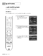 Preview for 110 page of Samsung HL-S5088W - 50" Rear Projection TV Owner'S Instructions Manual