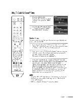 Preview for 113 page of Samsung HL-S5088W - 50" Rear Projection TV Owner'S Instructions Manual