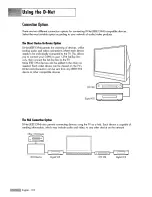 Preview for 118 page of Samsung HL-S5088W - 50" Rear Projection TV Owner'S Instructions Manual