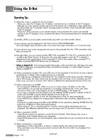 Preview for 124 page of Samsung HL-S5088W - 50" Rear Projection TV Owner'S Instructions Manual