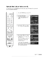 Preview for 137 page of Samsung HL-S5088W - 50" Rear Projection TV Owner'S Instructions Manual