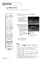 Preview for 144 page of Samsung HL-S5088W - 50" Rear Projection TV Owner'S Instructions Manual