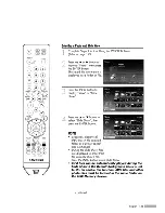 Preview for 145 page of Samsung HL-S5088W - 50" Rear Projection TV Owner'S Instructions Manual