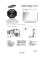 Preview for 161 page of Samsung HL-S5088W - 50" Rear Projection TV Owner'S Instructions Manual