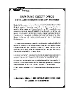 Preview for 241 page of Samsung HL-S5088W - 50" Rear Projection TV Owner'S Instructions Manual