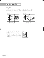 Preview for 10 page of Samsung HL-S5679W - 56" Rear Projection TV Owner'S Instructions Manual