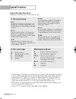 Preview for 98 page of Samsung HL-S5679W - 56" Rear Projection TV Owner'S Instructions Manual