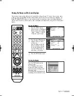 Предварительный просмотр 29 страницы Samsung HL-S5686W Owner'S Instructions Manual