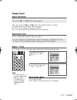 Предварительный просмотр 33 страницы Samsung HL-S5686W Owner'S Instructions Manual