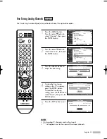 Предварительный просмотр 55 страницы Samsung HL-S5686W Owner'S Instructions Manual