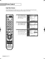 Предварительный просмотр 64 страницы Samsung HL-S5686W Owner'S Instructions Manual