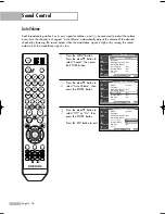 Предварительный просмотр 76 страницы Samsung HL-S5686W Owner'S Instructions Manual