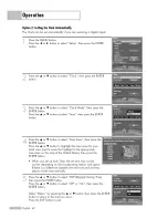 Предварительный просмотр 42 страницы Samsung HL-S5687W Owner'S Instructions Manual