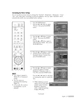 Предварительный просмотр 57 страницы Samsung HL-S5687W Owner'S Instructions Manual