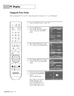 Предварительный просмотр 104 страницы Samsung HL-S5687W Owner'S Instructions Manual