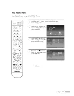 Предварительный просмотр 121 страницы Samsung HL-S5687W Owner'S Instructions Manual