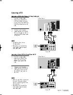 Предварительный просмотр 19 страницы Samsung HL-S6165W - 61" Rear Projection TV Owner'S Instructions Manual