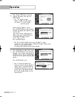 Предварительный просмотр 32 страницы Samsung HL-S6165W - 61" Rear Projection TV Owner'S Instructions Manual