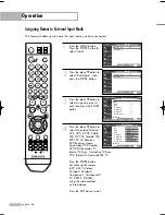 Предварительный просмотр 46 страницы Samsung HL-S6165W - 61" Rear Projection TV Owner'S Instructions Manual