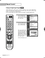 Предварительный просмотр 56 страницы Samsung HL-S6165W - 61" Rear Projection TV Owner'S Instructions Manual