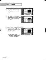 Предварительный просмотр 62 страницы Samsung HL-S6165W - 61" Rear Projection TV Owner'S Instructions Manual