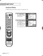 Предварительный просмотр 80 страницы Samsung HL-S6165W - 61" Rear Projection TV Owner'S Instructions Manual