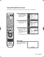 Предварительный просмотр 81 страницы Samsung HL-S6165W - 61" Rear Projection TV Owner'S Instructions Manual