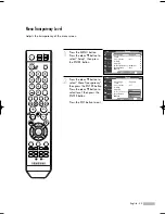 Предварительный просмотр 85 страницы Samsung HL-S6165W - 61" Rear Projection TV Owner'S Instructions Manual