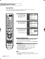 Предварительный просмотр 86 страницы Samsung HL-S6165W - 61" Rear Projection TV Owner'S Instructions Manual