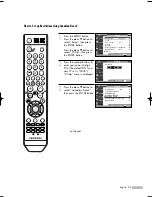 Предварительный просмотр 95 страницы Samsung HL-S6165W - 61" Rear Projection TV Owner'S Instructions Manual