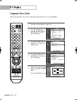 Предварительный просмотр 108 страницы Samsung HL-S6165W - 61" Rear Projection TV Owner'S Instructions Manual