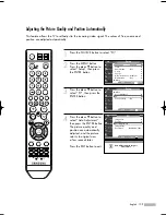 Предварительный просмотр 109 страницы Samsung HL-S6165W - 61" Rear Projection TV Owner'S Instructions Manual